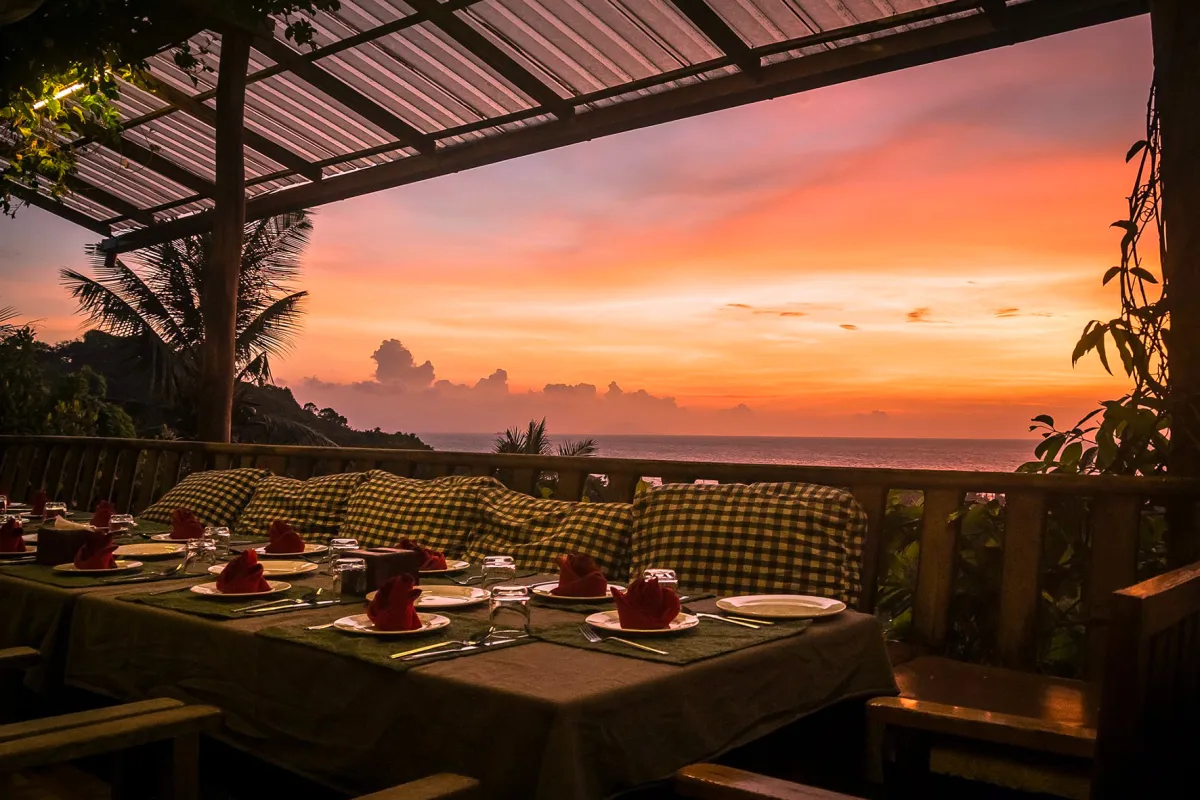 Resort en bord de mer à Kep, côte cambodgienne